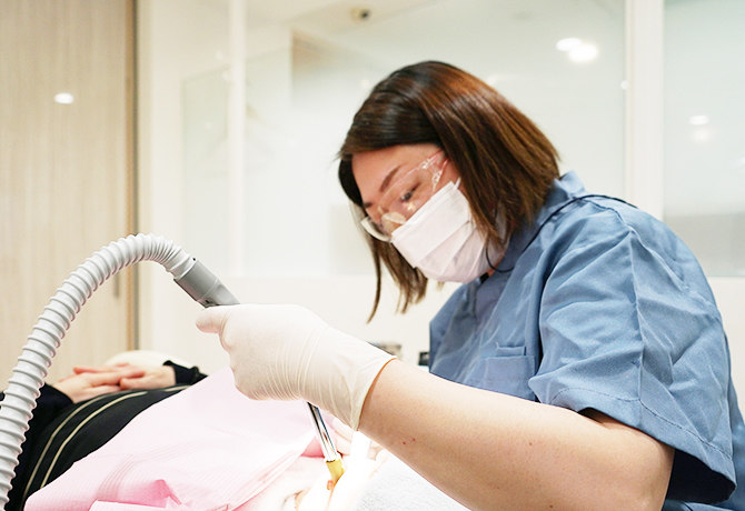 経験豊富な歯科衛生士による「専門的な予防ケア」